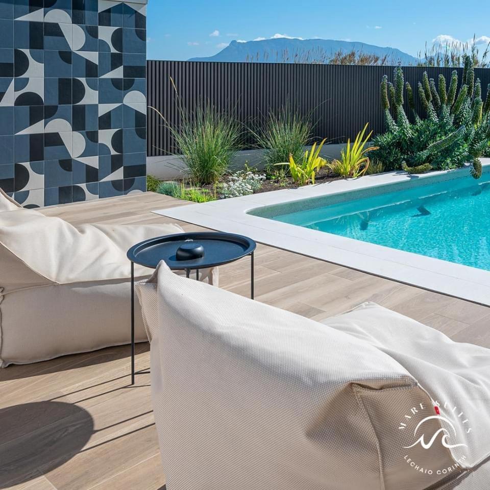 Mare Suites Lechaio Екстер'єр фото